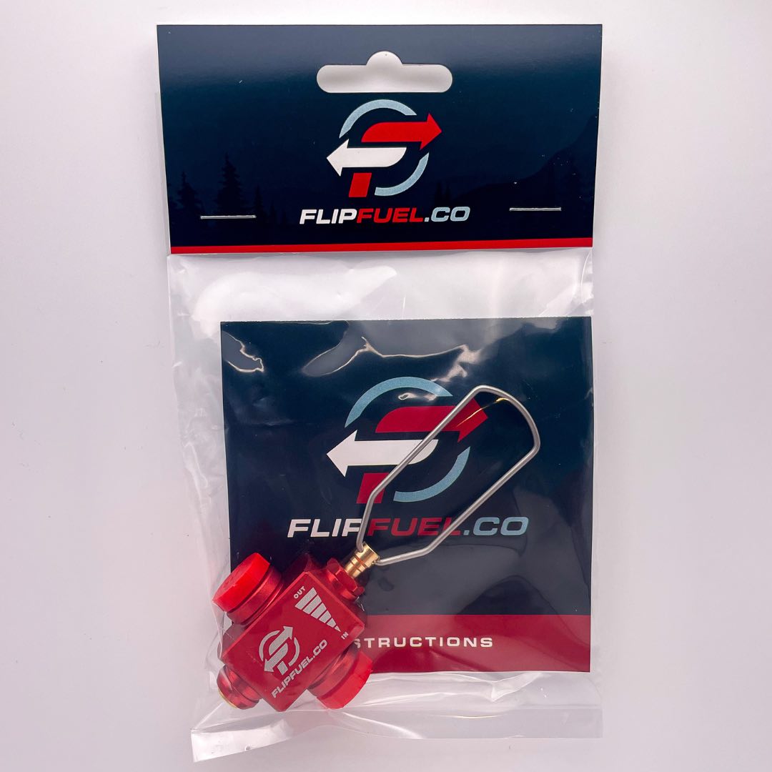 FlipFuel Backpacking Fuel Transfer Device