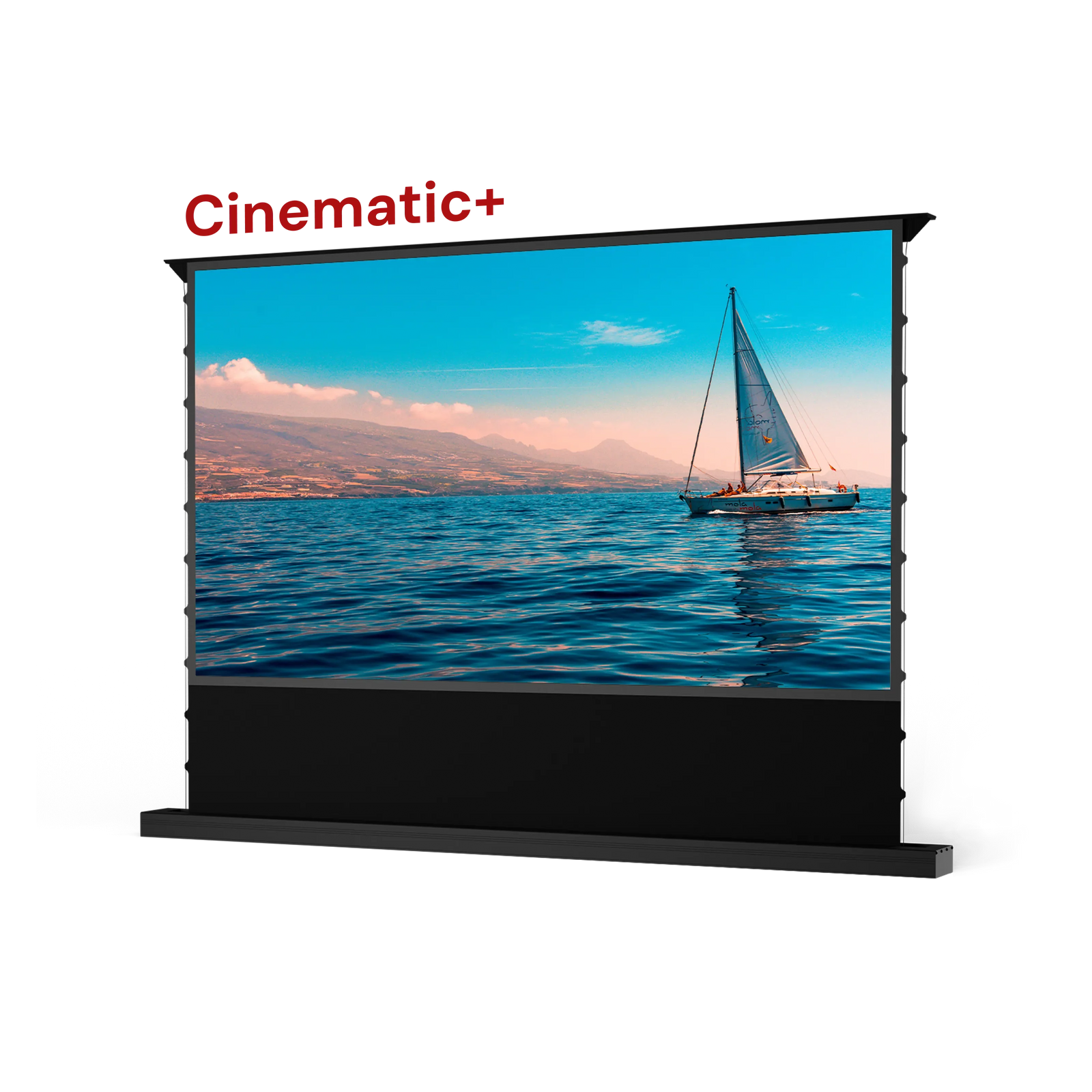 100''-130'' AWOL Vision Cinematic+ ALR Motorized Floor Rising Acoustic Screen