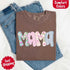 Floral Mama Comfort Colors Tee – Spring Mom Shirt or Mother’s Day Gift