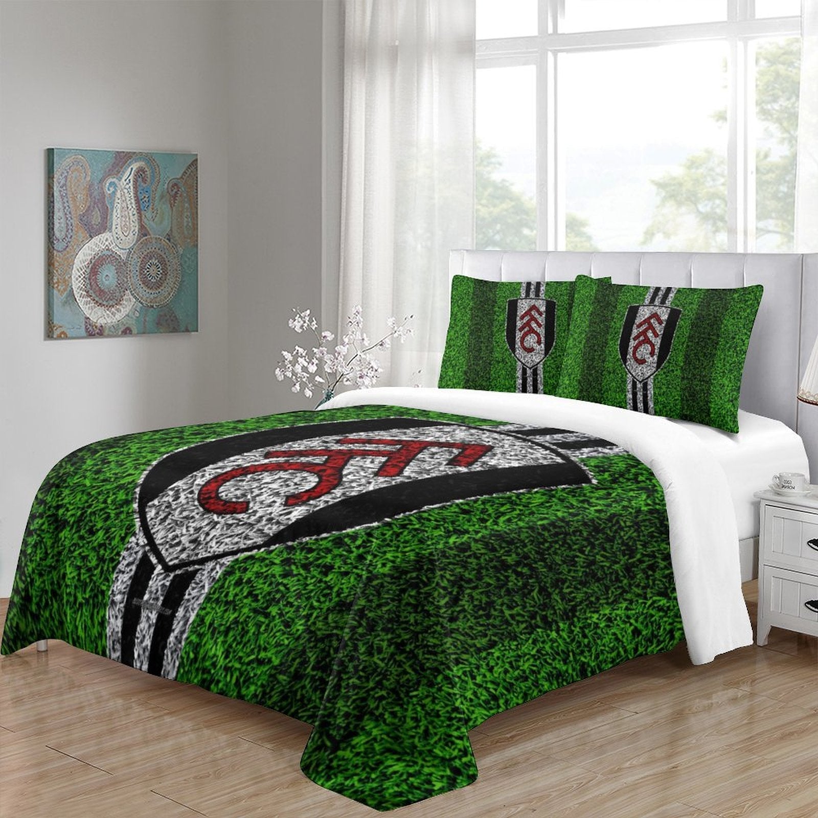 Juego de ropa de cama Fulham con funda nórdica sin relleno