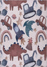 Alfombra lavable para niños Libra Rainbow