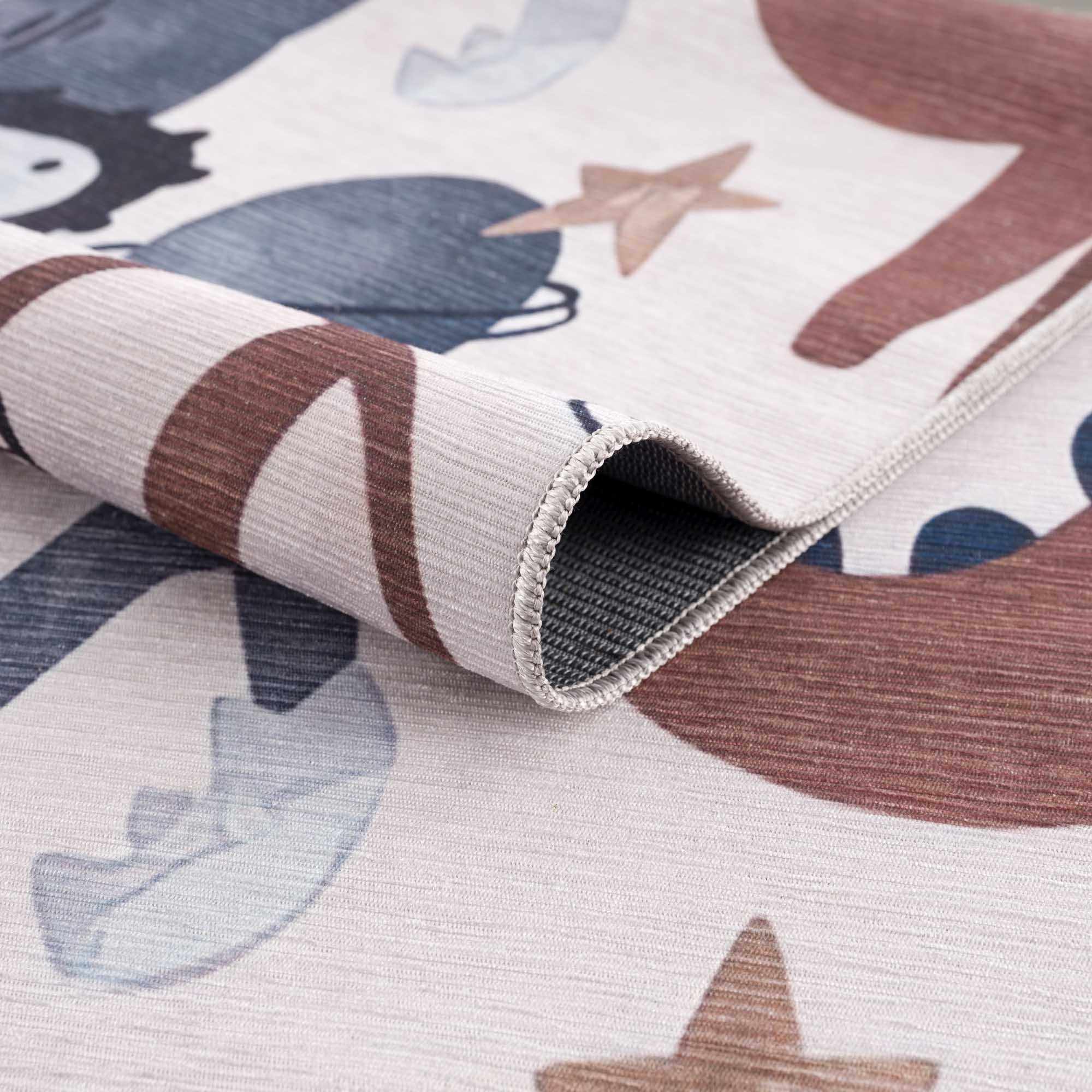 Alfombra lavable para niños Libra Rainbow