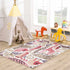 Alfombra infantil lavable con estampado animal de Natal