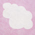 Alfombra lavable para niños con diseño de nubes rosas de Nizar
