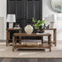 3-Piece Barndoor Accent Table Set