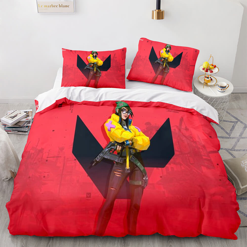 Juego de cama con funda de edredón y relleno VALORANT