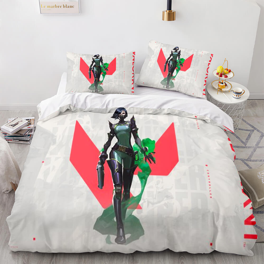 Juego de cama con funda de edredón y relleno VALORANT