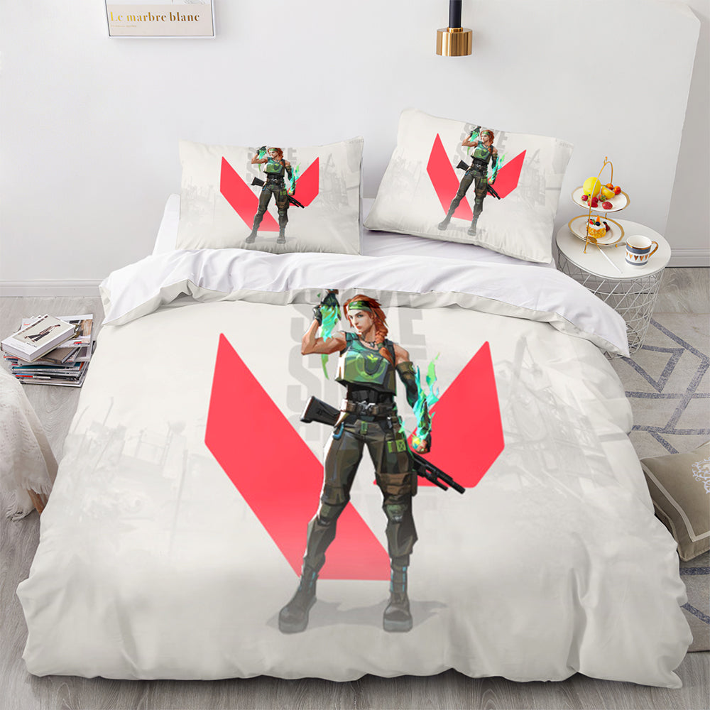 Juego de cama con funda de edredón y relleno VALORANT