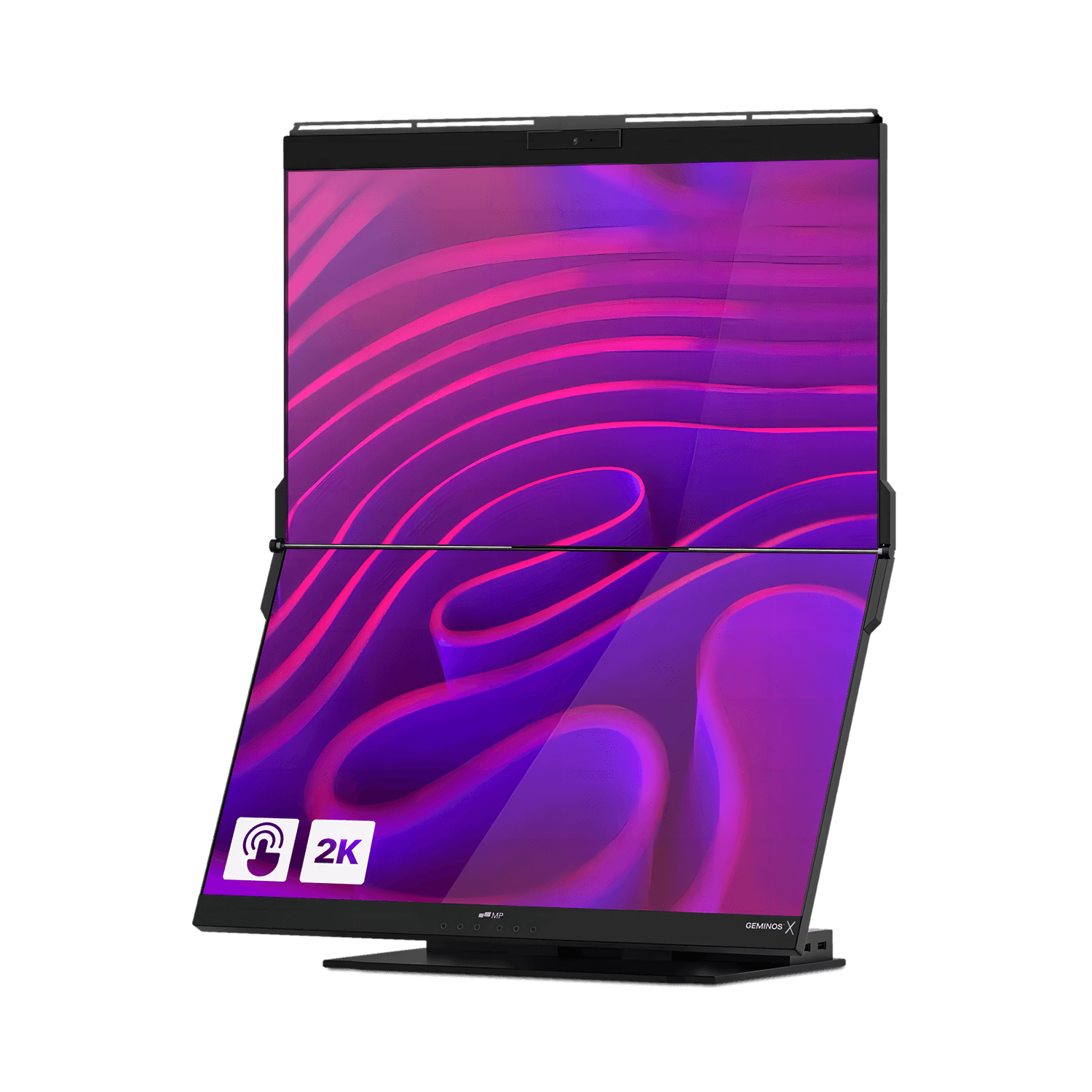 Geminos Dual 24'' Monitor with Stand