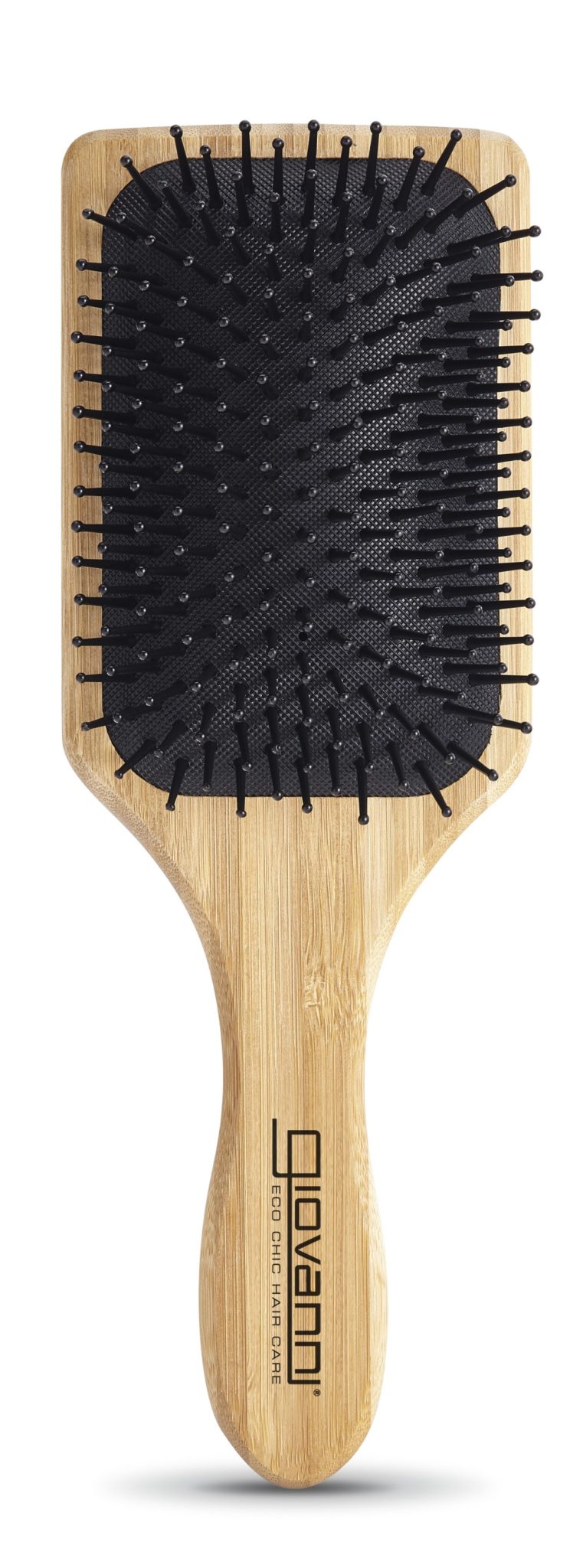 Cepillo de pelo de paleta de bambú Giovanni
