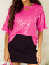 Girly Sequin Top