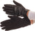 Sakkas Pamb Faux Leather Heather Knit Button Front Warm Winter Touch Screen Gloves