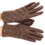 Sakkas Emie Quilted and Lace Super Soft Warm Driving Gloves Touch Screen Capable