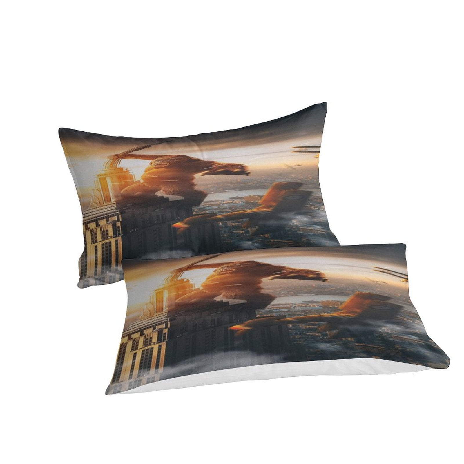 Godzilla X Kong The New Empire Bedding Set Duvet Cover Without Filler