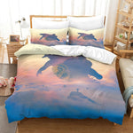 Godzilla X Kong The New Empire Bedding Set Duvet Cover Without Filler