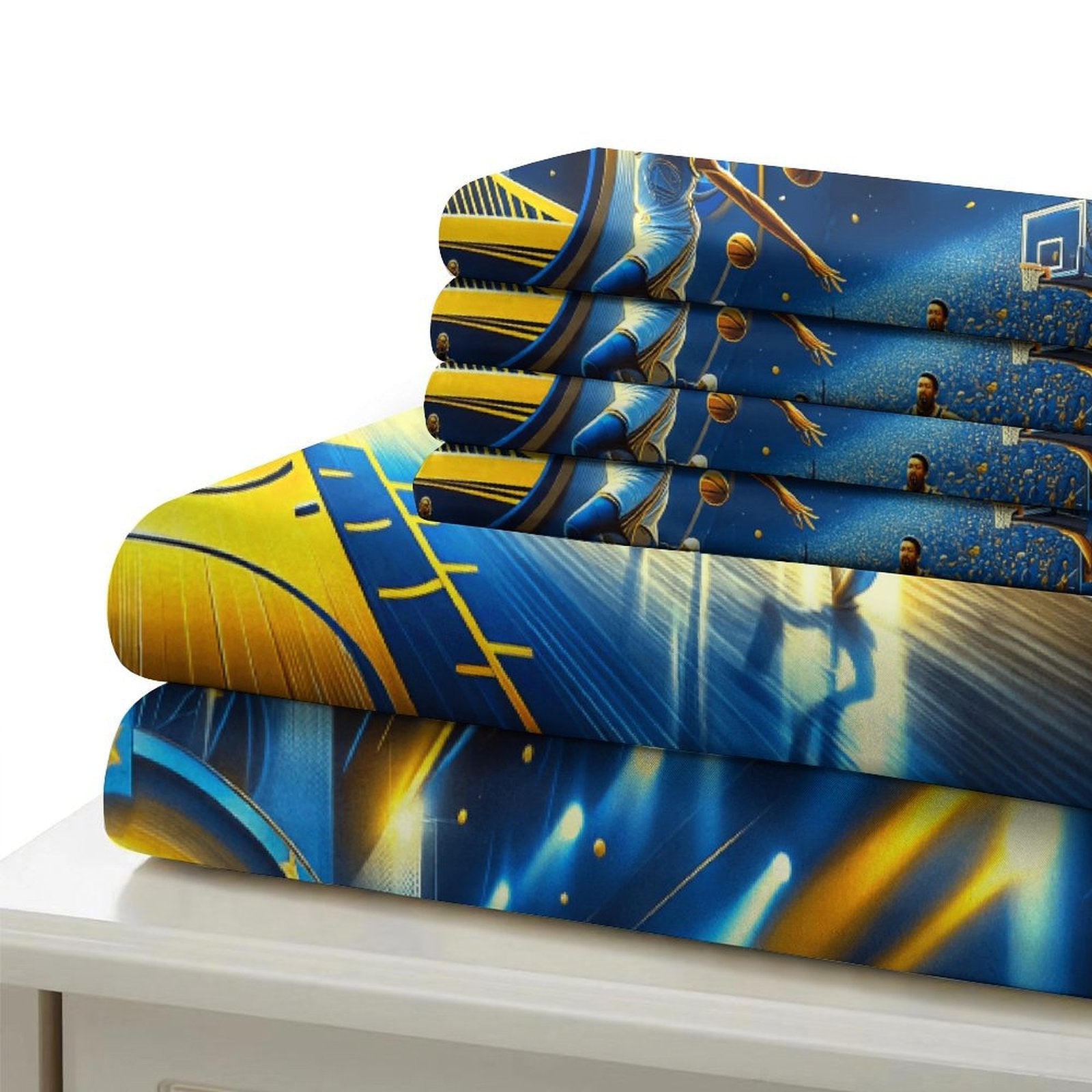 Juego de cama con funda nórdica y sin relleno de los Golden State Warriors