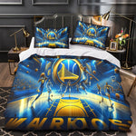 Juego de cama con funda nórdica y sin relleno de los Golden State Warriors