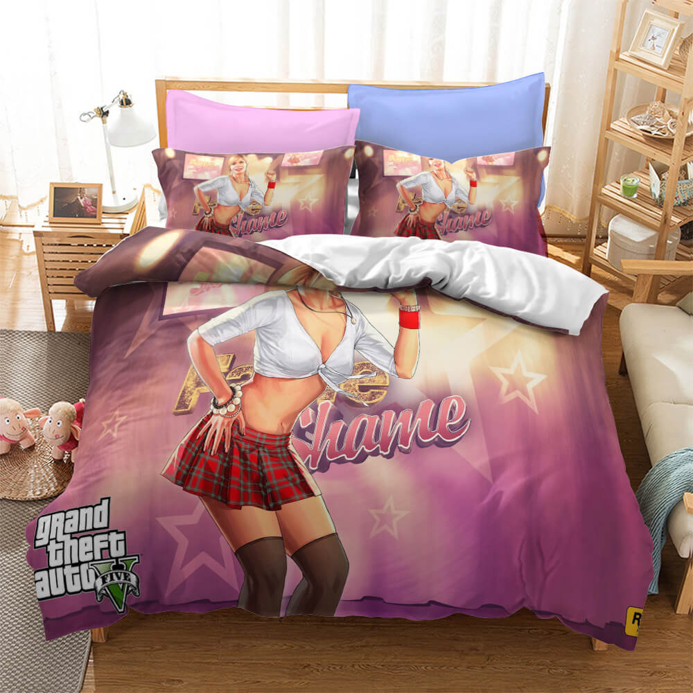 Grand Theft Auto Cosplay Bedding Set Quilt Cover Without Filler