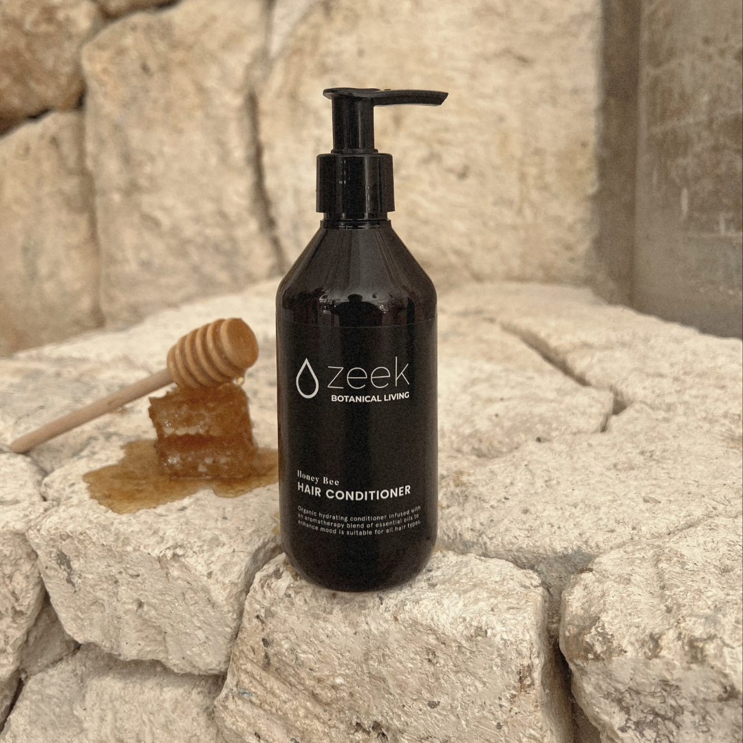 Zeek Mayan Bee Organic Honey Hair Conditioner / 16 oz Bottle