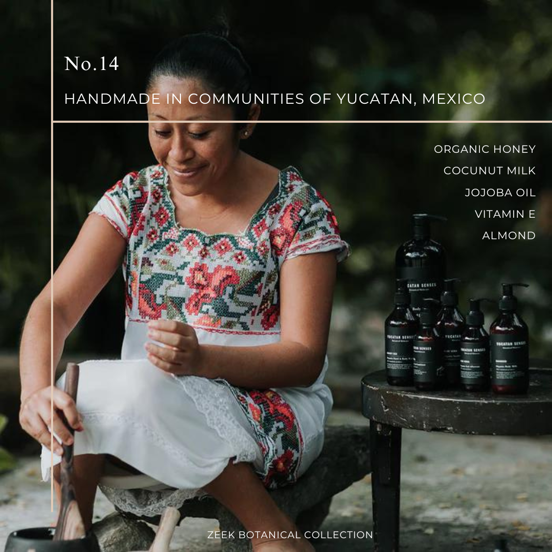 ACONDICIONADOR PARA EL CABELLO CON MIEL ORGÁNICA ZEEK MAYAN BEE / BOTELLA DE 16 OZ