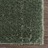 Alfombra peluda lavable Faina de color verde sólido