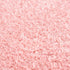 Alfombra peluda lavable Faina de color rosa sólido