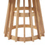 Mesa de comedor moderna redonda de madera maciza de 48 pulgadas