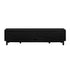 Mueble de TV de ratán sintético con dos puertas Hamkke Boho