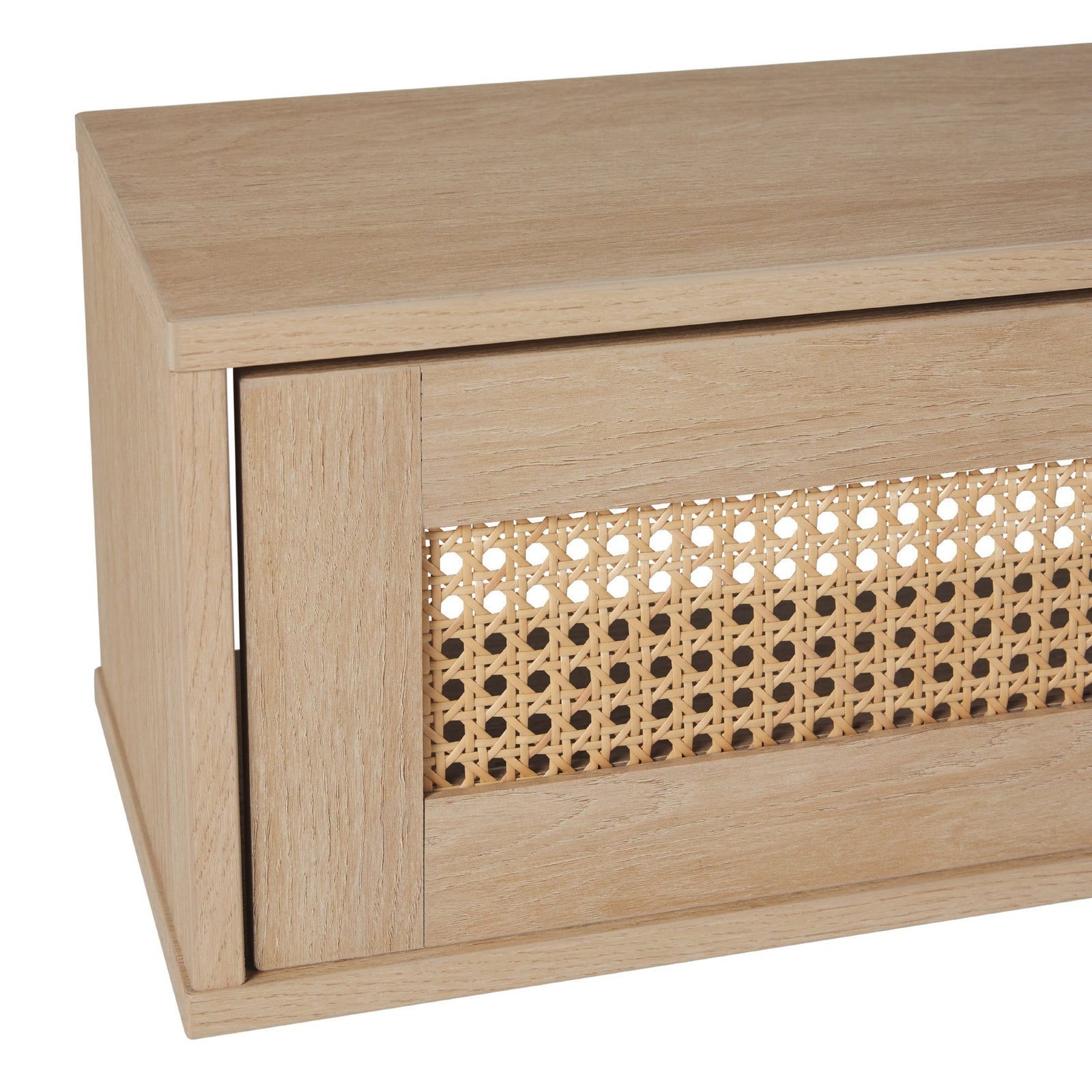 Mueble de TV flotante de dos puertas Hamkke Boho