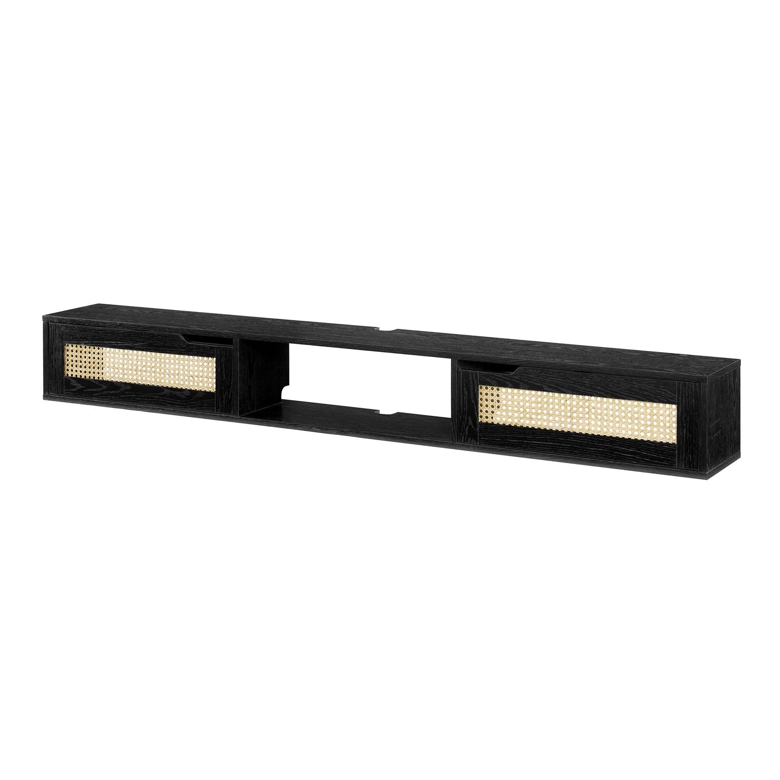 Mueble de TV flotante de dos puertas Hamkke Boho