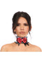Kitten Collection Diamond Print Choker