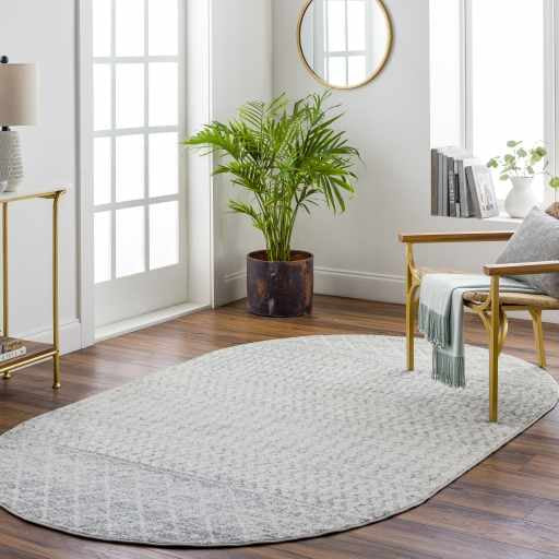 Alfombra gris Constantin