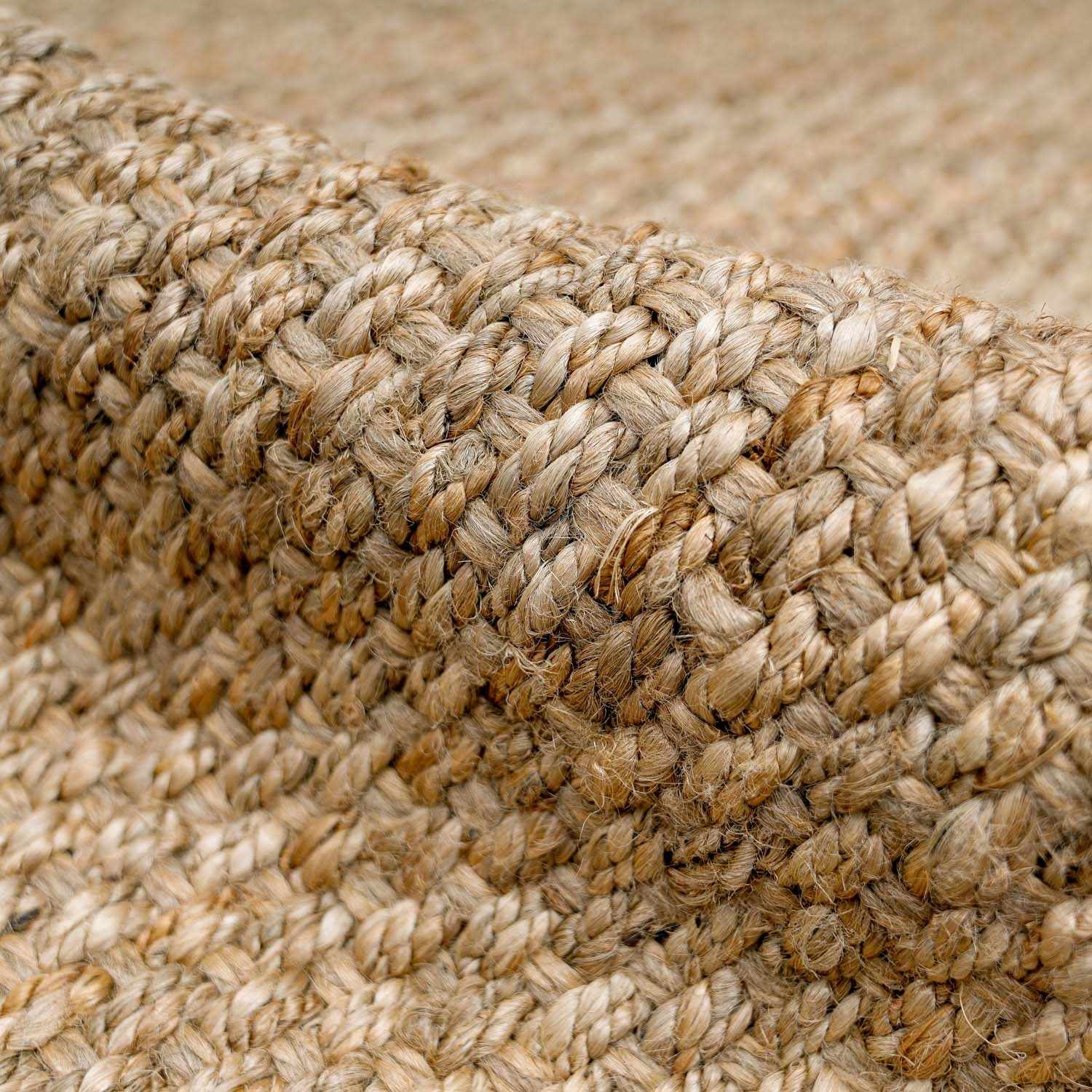 Alfombra de yute trenzado Herndon