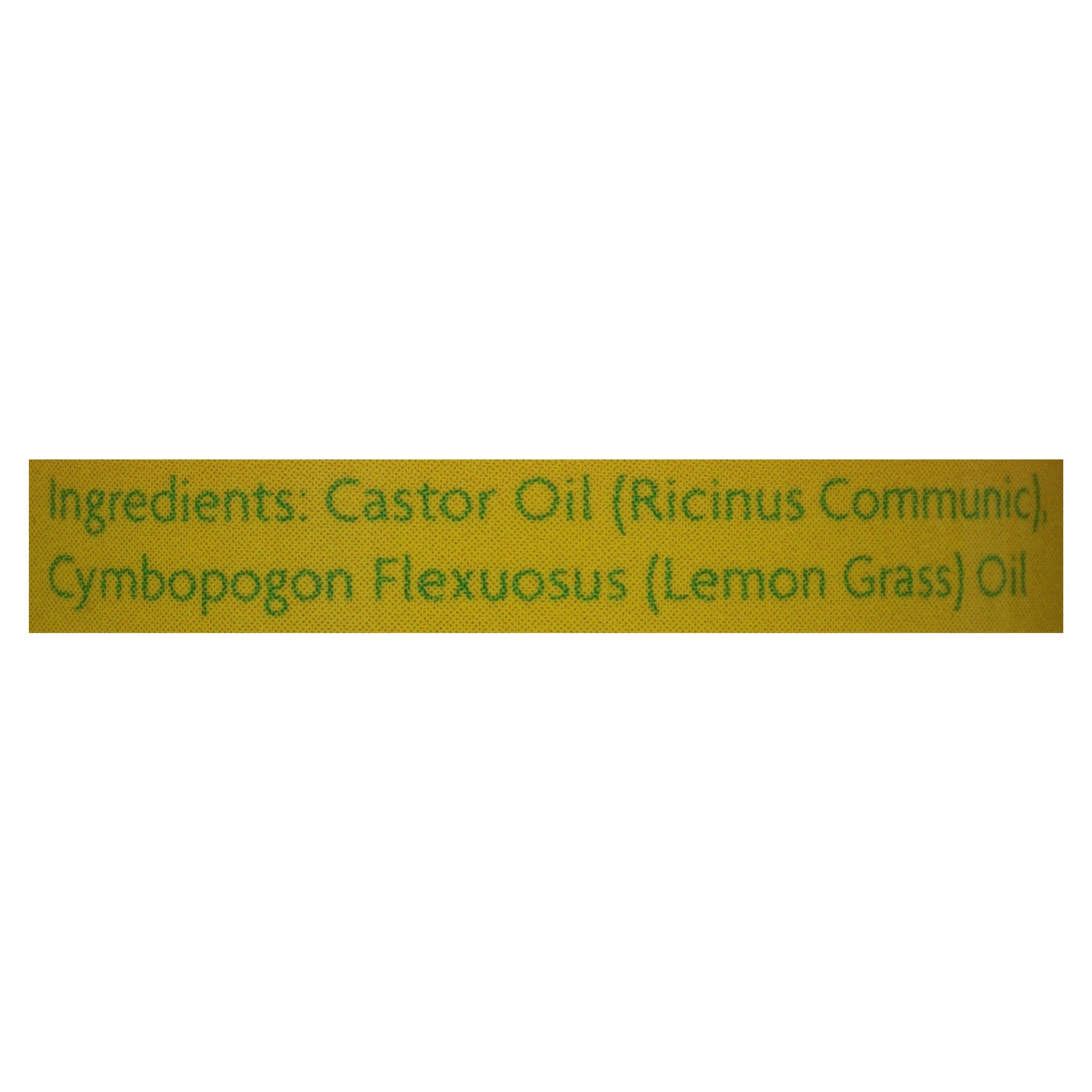 Aceite de ricino negro JMc N Island Twist con limoncillo - 118 ml