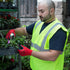 Hi-Vis Mesh Safety Vest with 2” Reflective Strips and Pocket