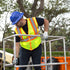 Hi-Vis Two Toned Mesh Safety Vest with 2” Reflective Strips and Pockets