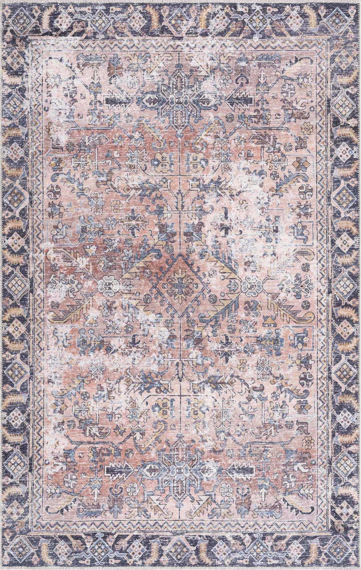 Alfombra lavable Peach Holi-2305