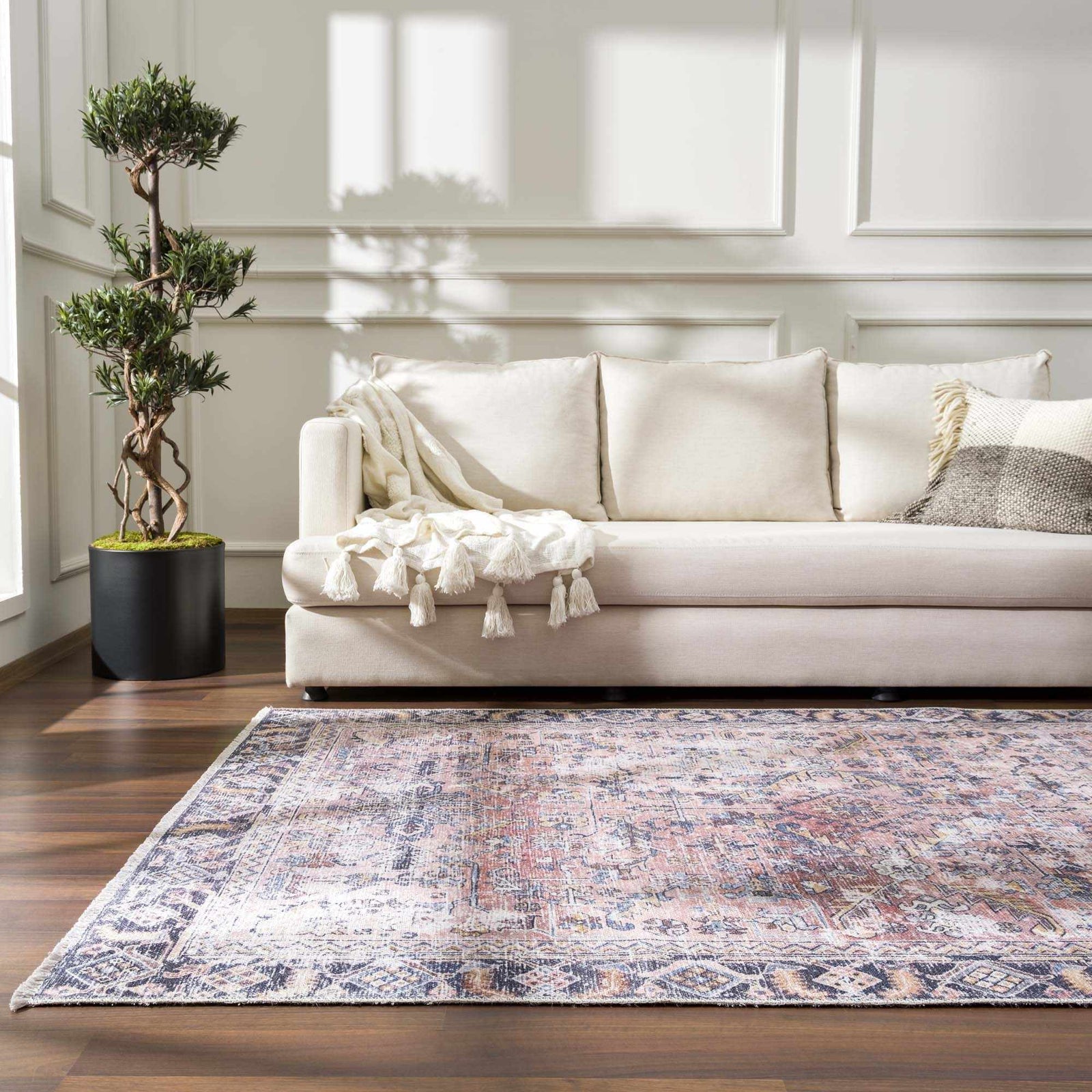 Alfombra lavable Peach Holi-2305