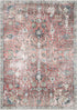 Alfombra lavable Holi-2303 color burdeos