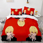 Juego de cama HUNTER×HUNTER, funda de edredón para cosplay sin relleno