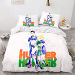 Juego de cama HUNTER×HUNTER, funda de edredón para cosplay sin relleno