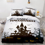 Halloween Decor Bedding Set Quilt Cover Room Decoration
