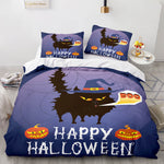 Halloween Decor Bedding Set Quilt Cover Room Decoration