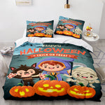 Halloween Decor Bedding Set Quilt Cover Room Decoration