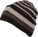 Sakkas Sam Unisex Ribbed Stripe Beanie Cap