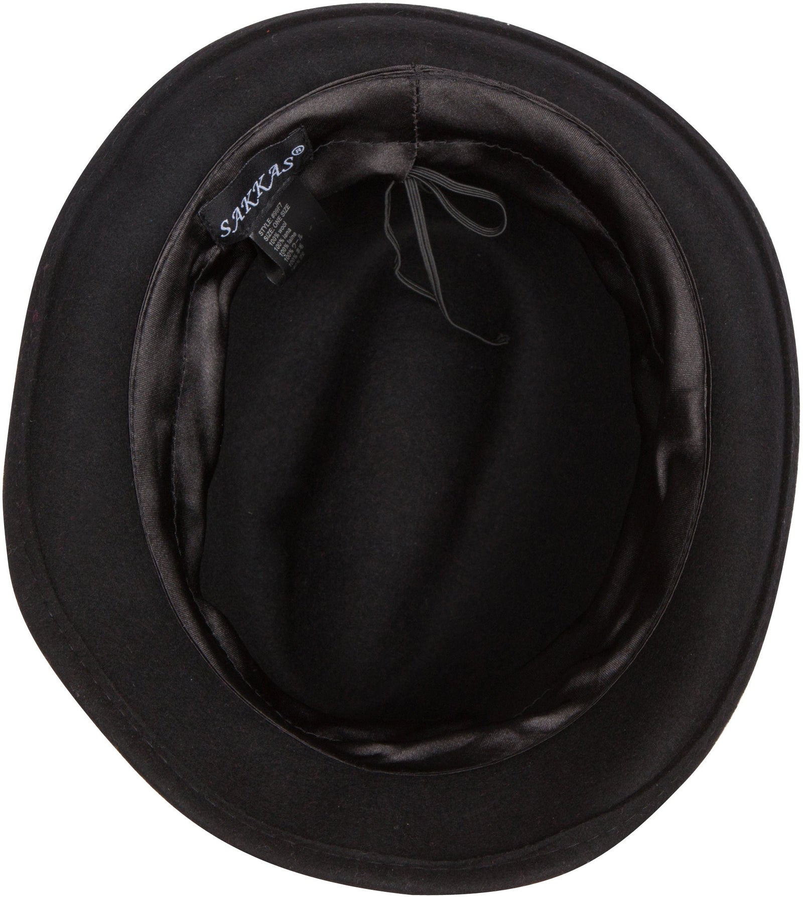 Sombrero Fedora Trilby de lana Veronica de Sakkas