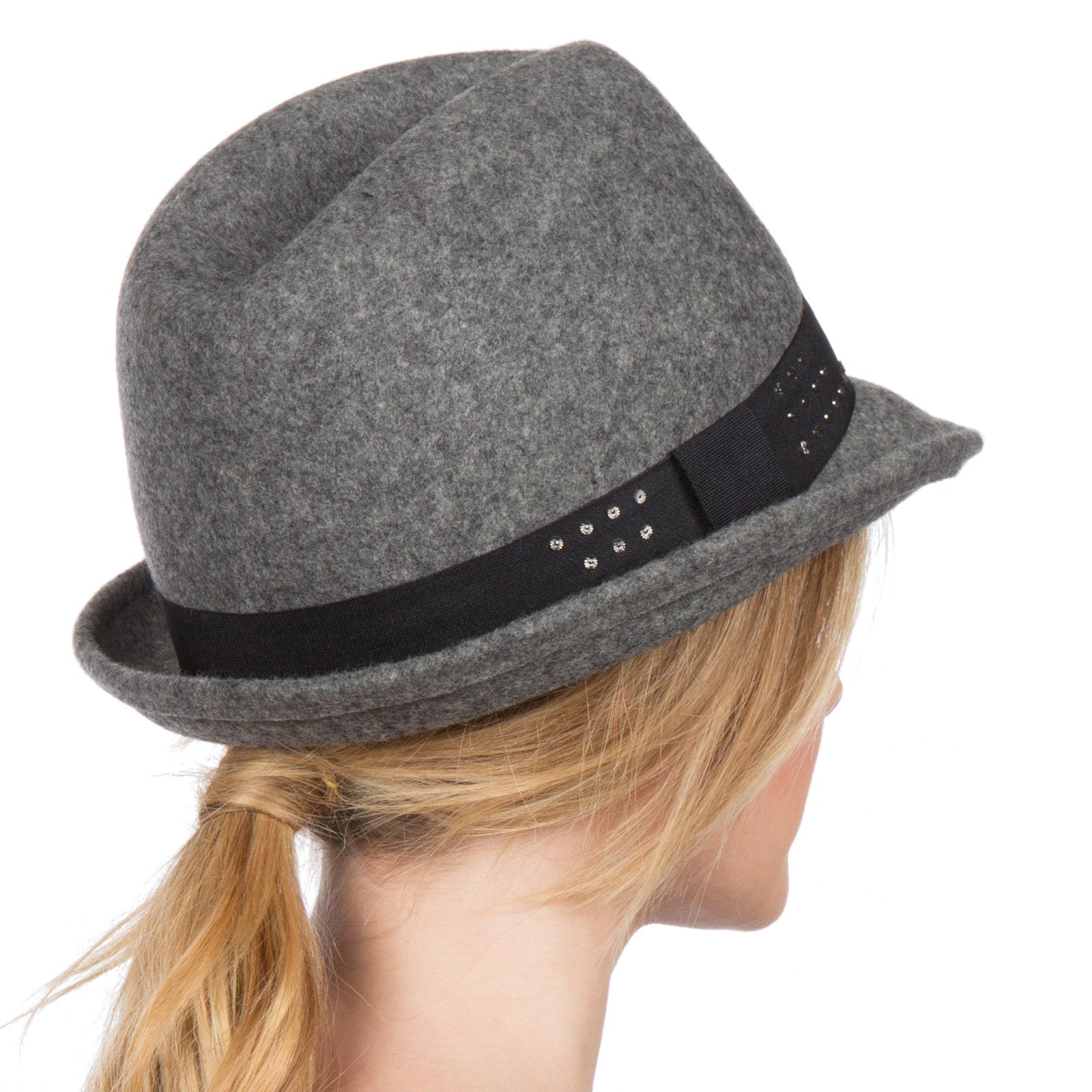 Sombrero Fedora Trilby de lana Veronica de Sakkas