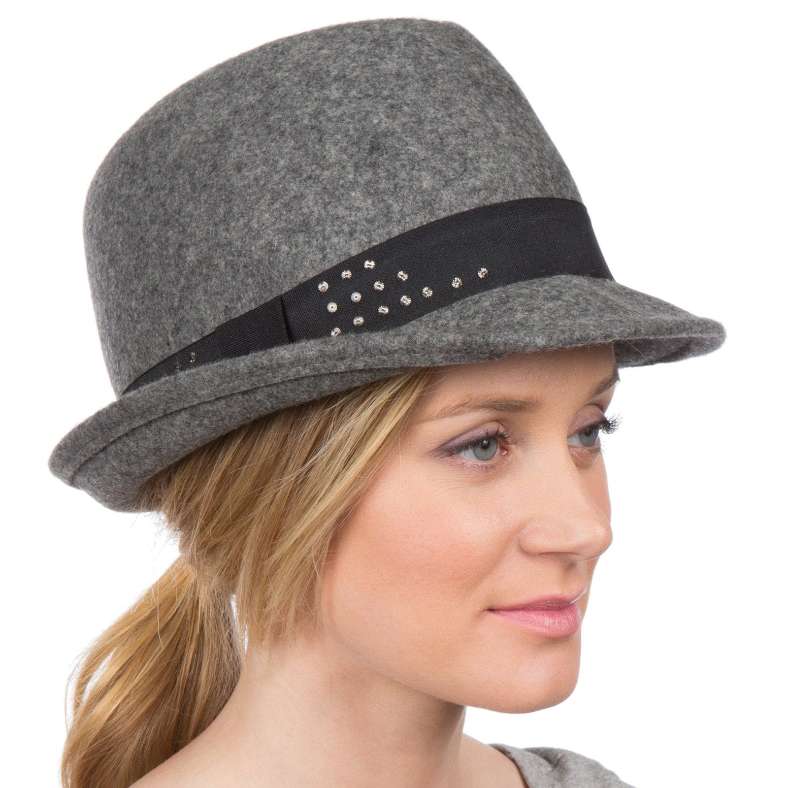 Sombrero Fedora Trilby de lana Veronica de Sakkas