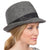 Sombrero Fedora Trilby de lana Veronica de Sakkas