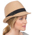 Sombrero Fedora Trilby de lana Veronica de Sakkas